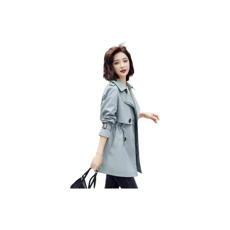 Yi Mengyuan Trench Coat Women's-3