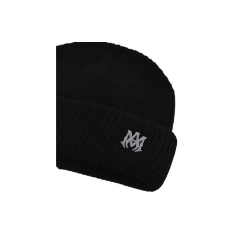 AMIRI Logo plaque Beanie-2