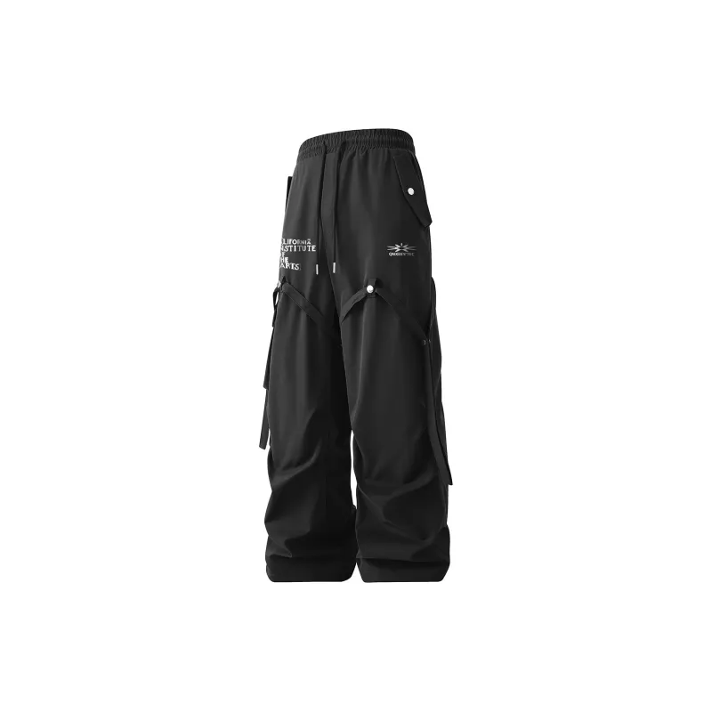 Qnxeey Cargo Pants Unisex-1