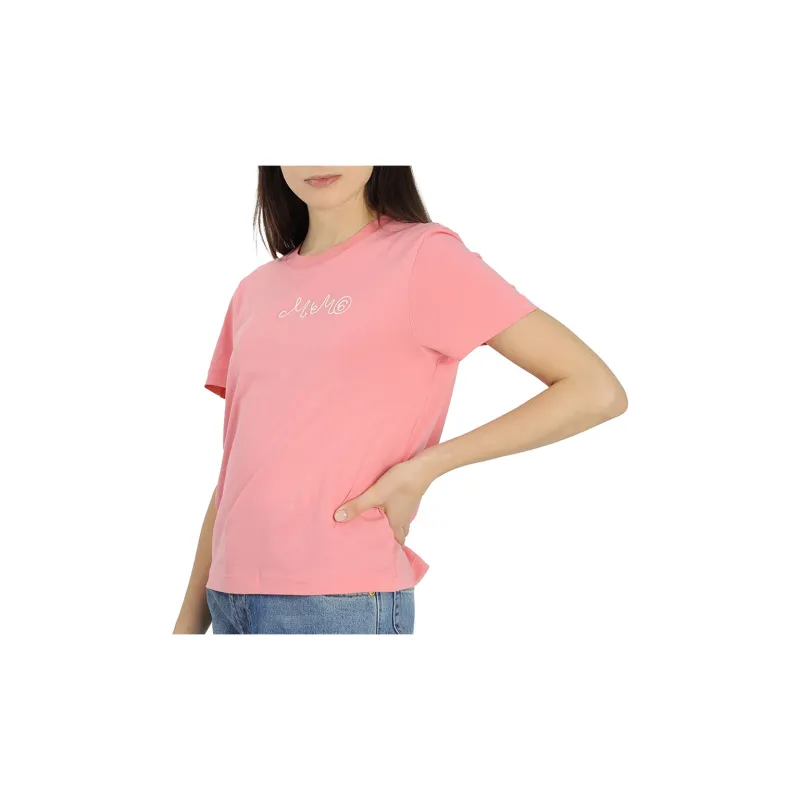 MM6 Maison Margiela T Shirt Women's Pink-4