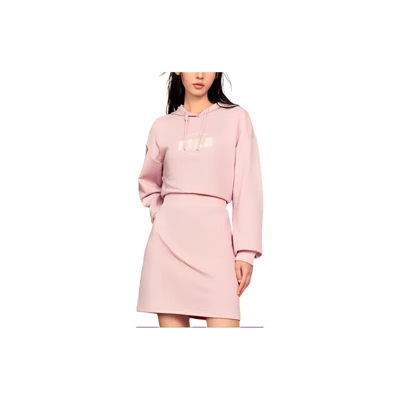 FILA Long Sleeved Dresses Women's Dark Cherry Blossom Pink-3