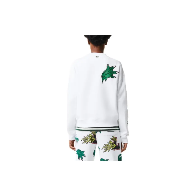 LACOSTE Sweatshirt Women's White-5