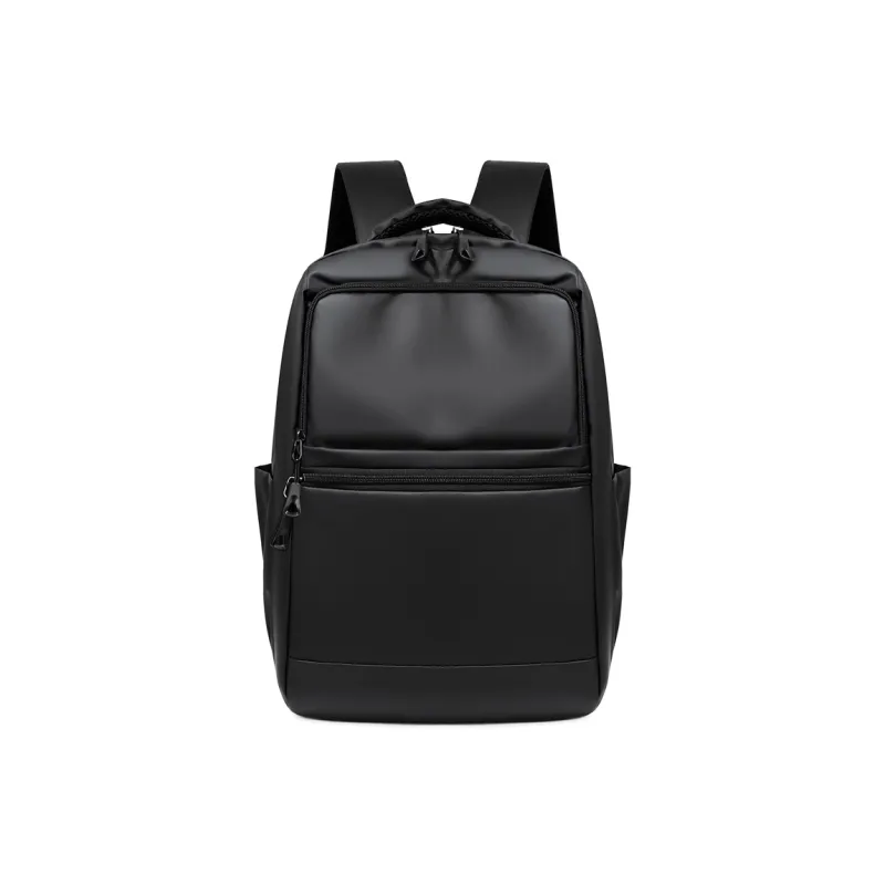 MingLu Oxford Backpack Regular Unisex Gray/Black-2