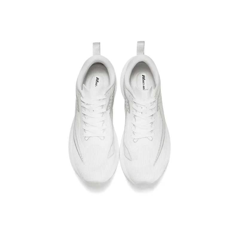 WEIMING Low Top Running Shoes Unisex Gravity White-4