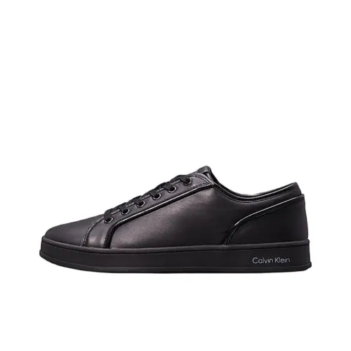 CALVIN KLEIN Low-Top Skateboard Shoes Men's Black