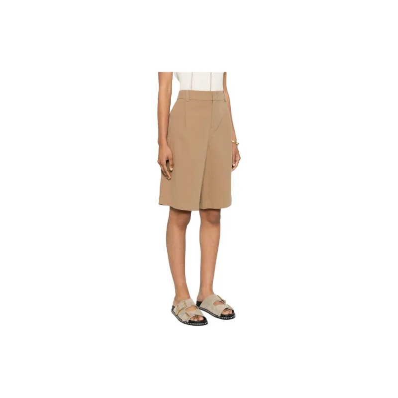 VINCE Tailored Cotton Shorts-3