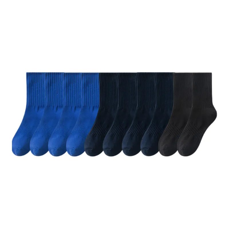 Lan Miao Mid Calf Socks Men's 10 Pack-3