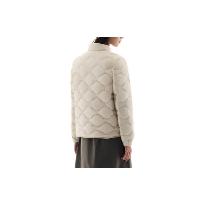 Anta Outdoor Collection Down Jacket Women's Oatmeal Gray-2