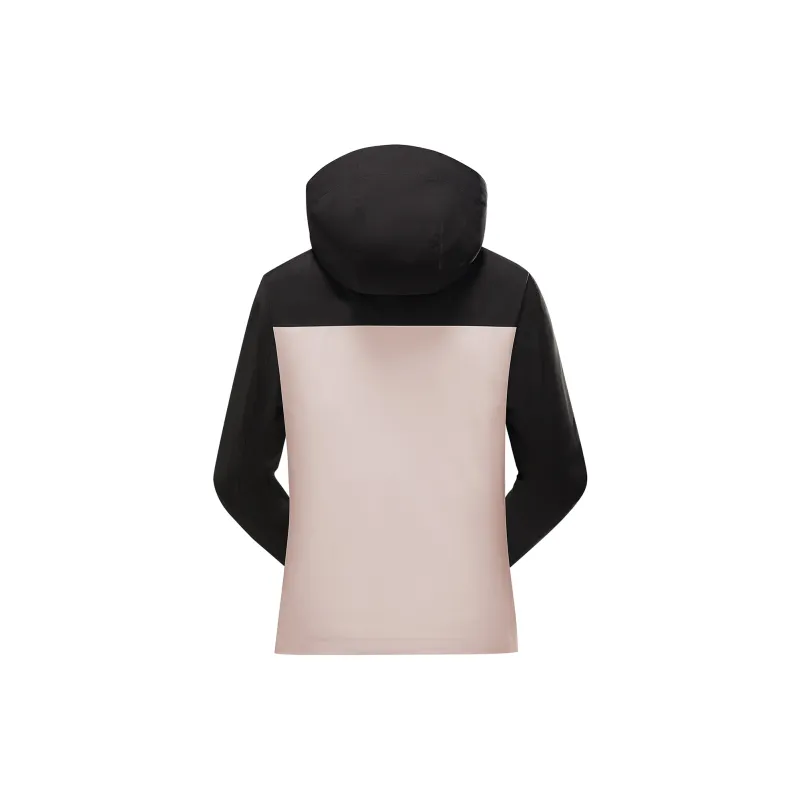 NFL Waterproof And Windproof Windbreaker Jacket Unisex Pink Black And Pink-1