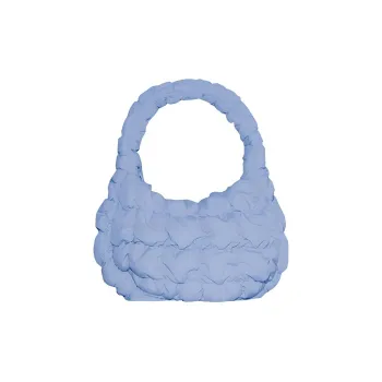 COS Polyester Cloud Bag Handbag Regular Women's Blue