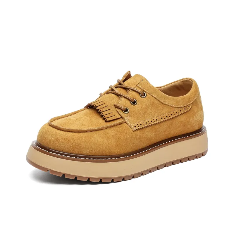 MODENGPAN Casual Shoes Men's Yellow-1