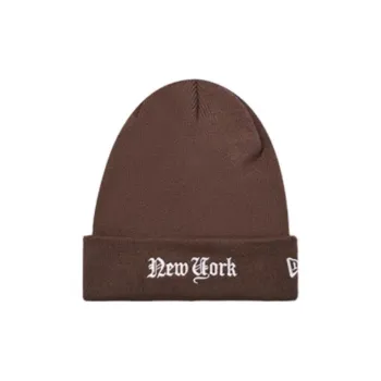 New Era Acrylic Beanies Unisex Brown