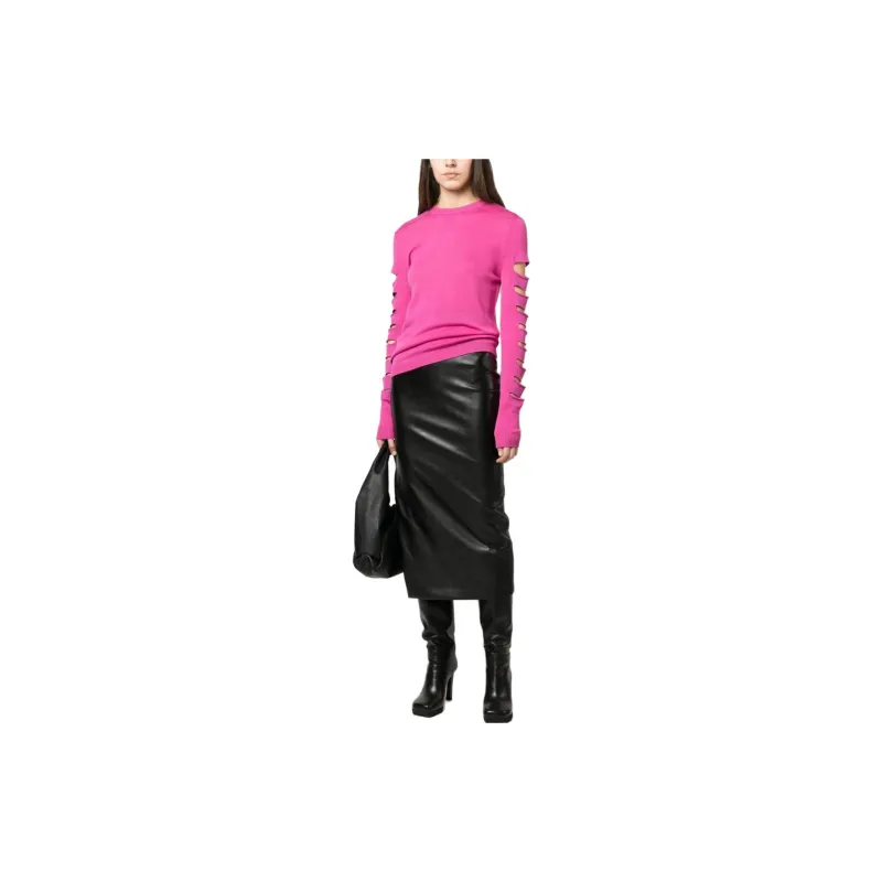 RICK OWENS Spartan Biker Knitted Jumper-1
