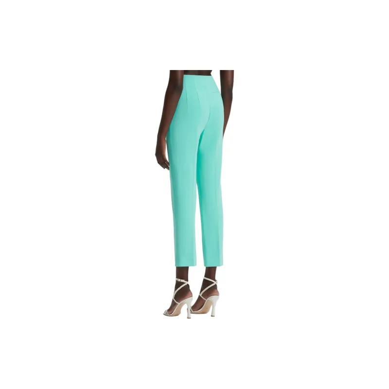 SCANLAN THEODORE Tailored Slim Trouser Suit Trouser Women's Turquoise/Green Turquoise Stone Color-2