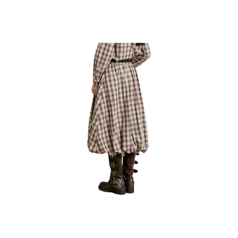 BLUEerror FW24 Casual Long Skirt Women's-2
