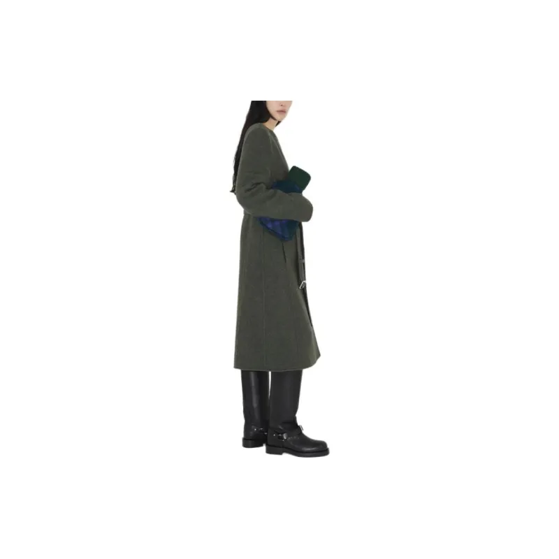 Burberry Single breasted Wool Coat-3