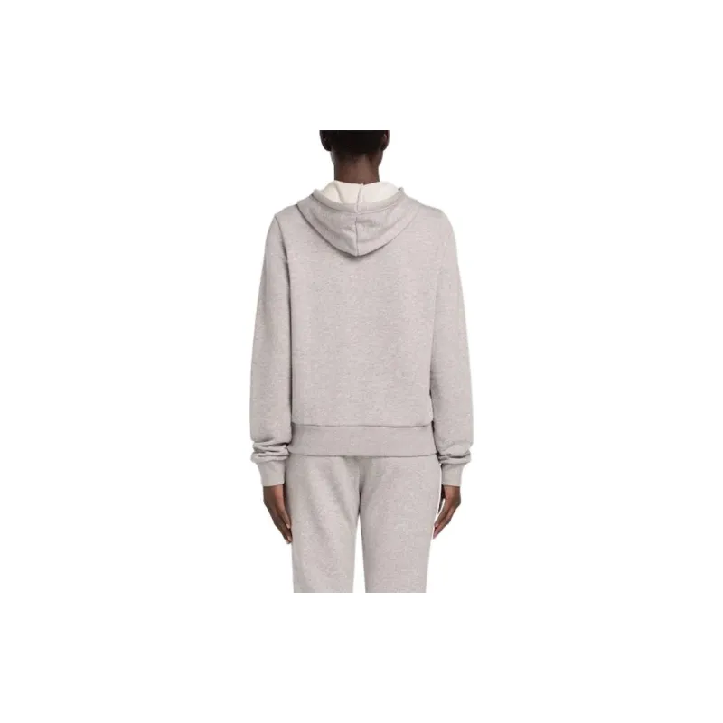 Reebok Identity Small Logo French Terry Hoodie Sweatshirt Women's Medium Gray Mixed Color-2