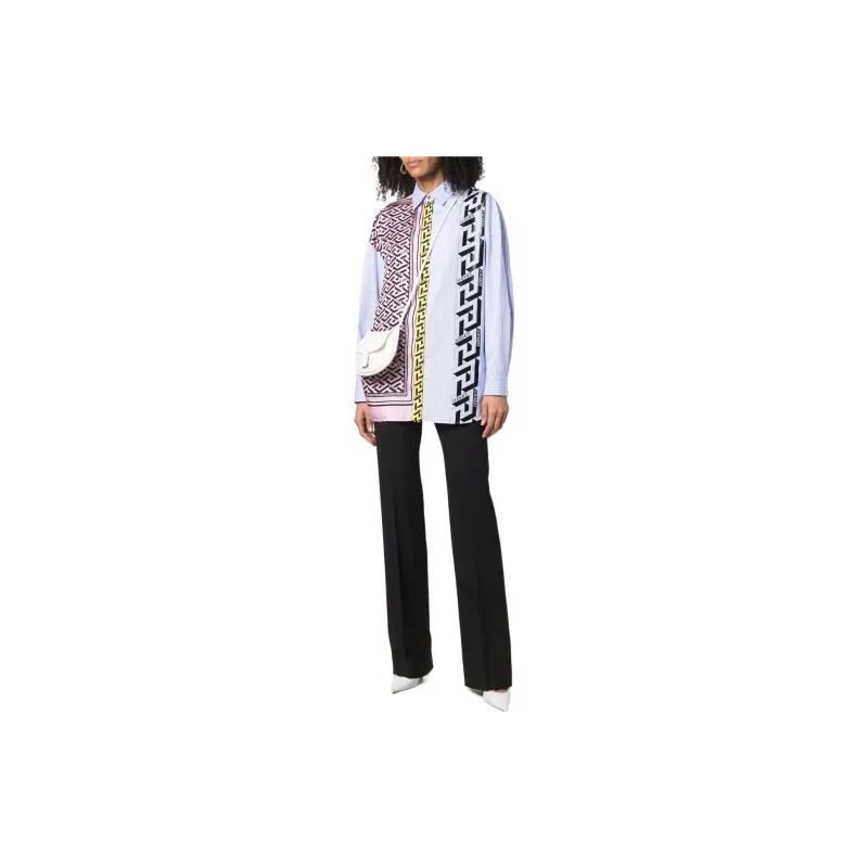 VERSACE Shirts Women's Blue-1