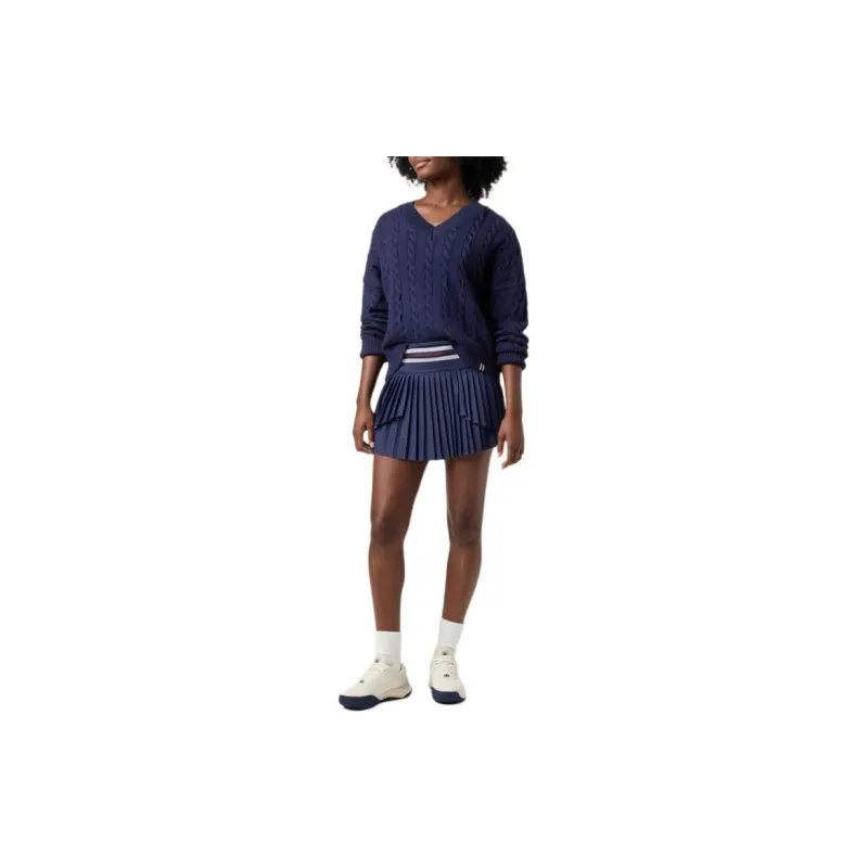 FILA BASELINEChunky FW24 Knitwear Women's Marine Blue-1