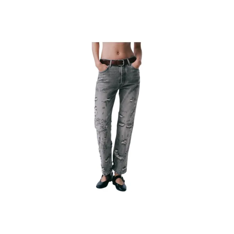 ZARA Jeans Women's Dark Gray-6
