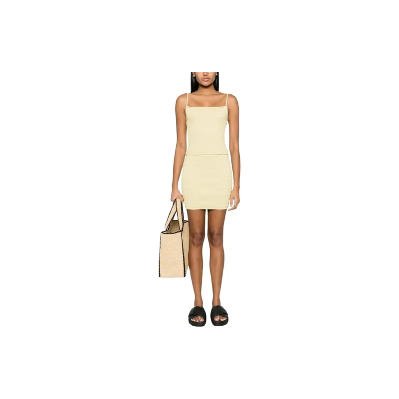 NANUSHKA Arenda Smocked finish Sleeveless Top-1