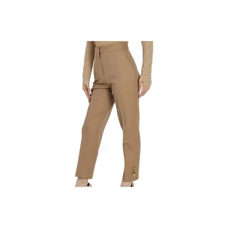 Burberry Casual Pants Women's Khaki-3