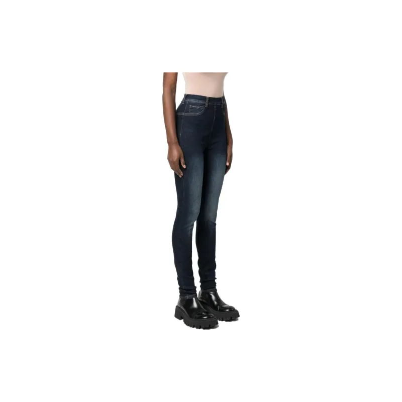 PHILIPP PLEIN High waist Zip up Jeggings-3