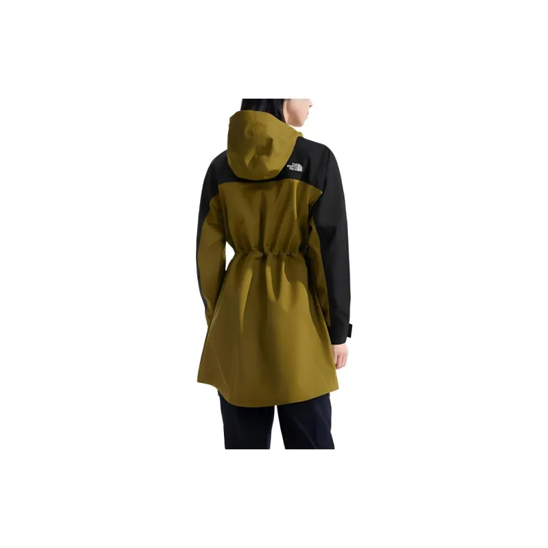 THE NORTH FACE City Outdoor Collection Waterproof And Breathable Windbreaker Jacket Women's Moss Green-2