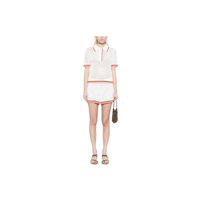 Zimmermann Crochet Polo Shirt-1