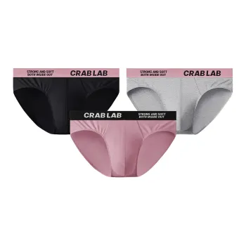 Crabsecret Underpants Men's 3 Pack