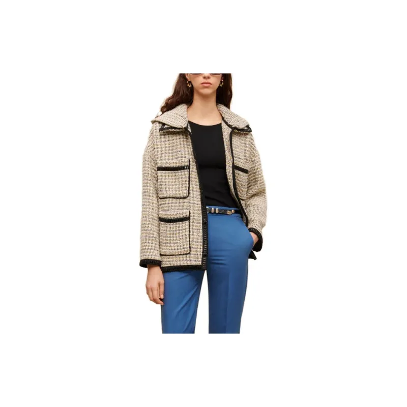 Maje Coats Women's Yellow-1