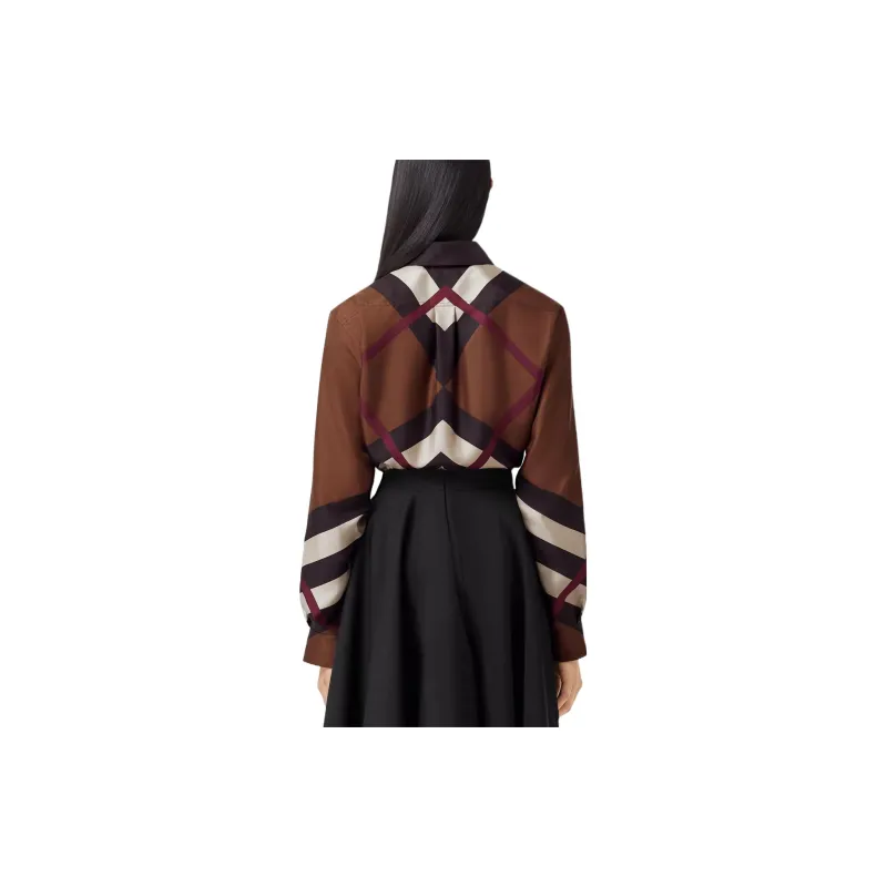 Burberry Shirts Women's Brown-2