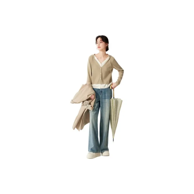 ZIHAN Knitwear Women's Mist Green-2