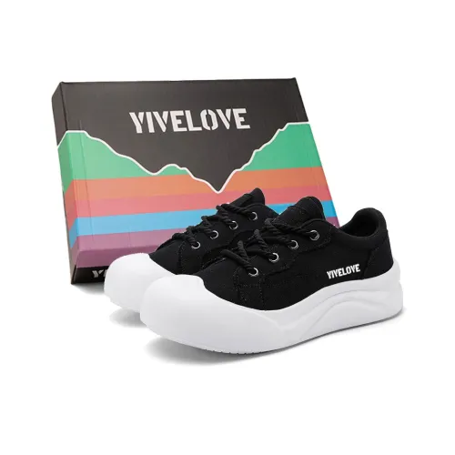 SLNU 3 Anti Slip And Wear Resistant Height Increasing High Top Canvas Shoes Unisex Black