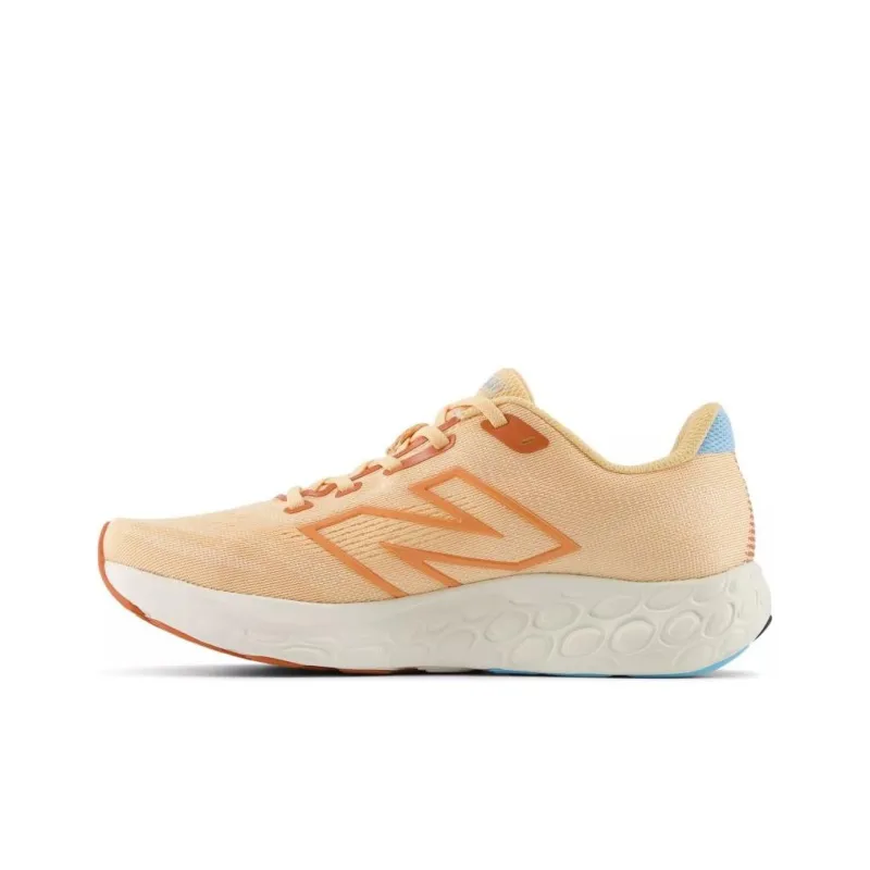 New Balance NB 680 V8 Anti-Slip Wear-Resistant Low-Top Casual Running Shoes Women's Orange-2