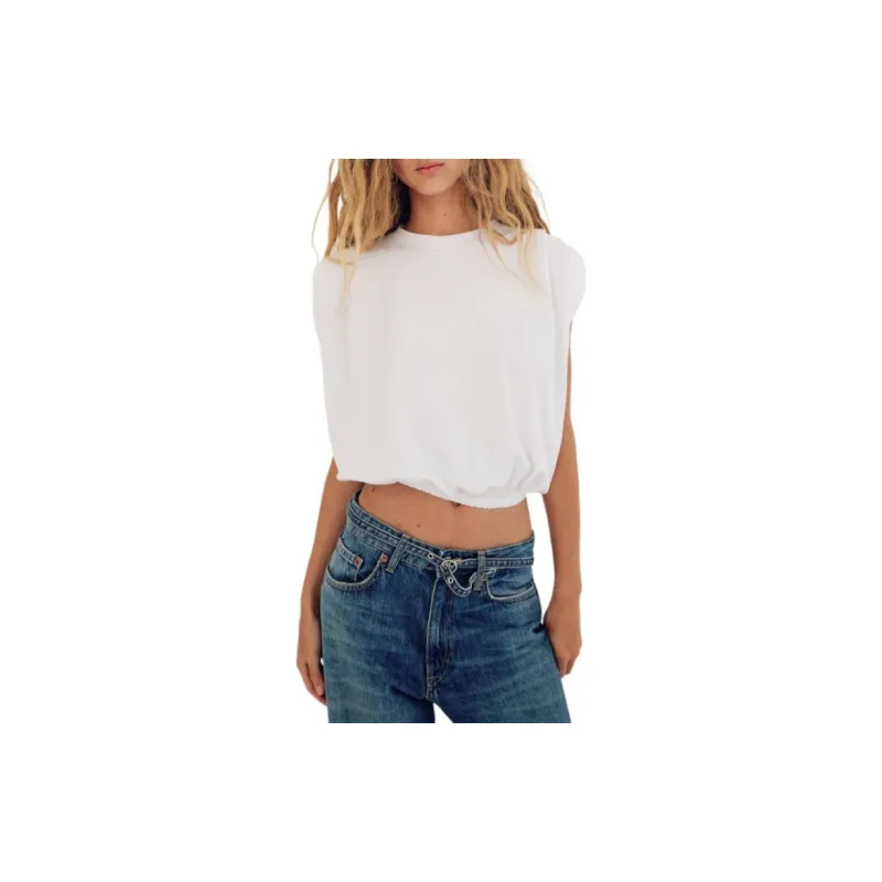 ZARA T Shirts Women's White-2