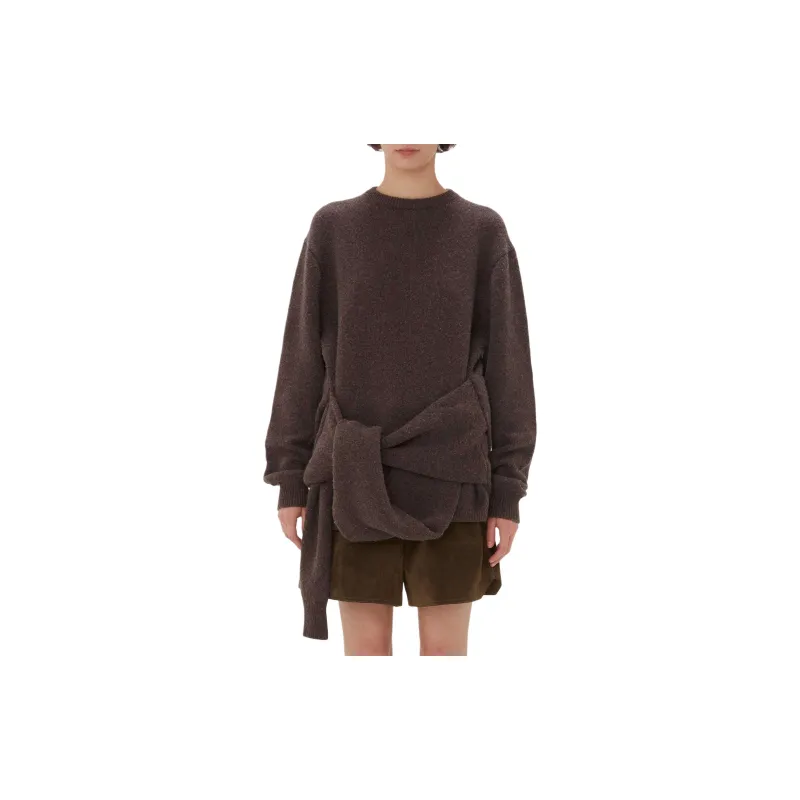 JW Anderson Draped Tie Front Jumper-1
