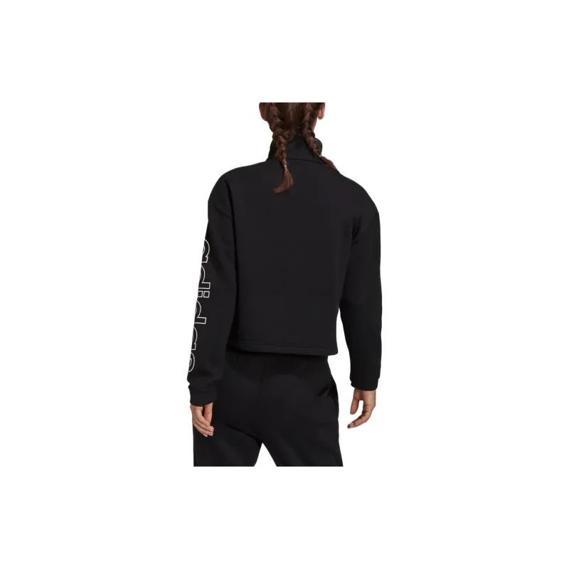Adidas ESSENTIALS PRIMEGREEN COMFOR Sweatshirt Women's Black-4