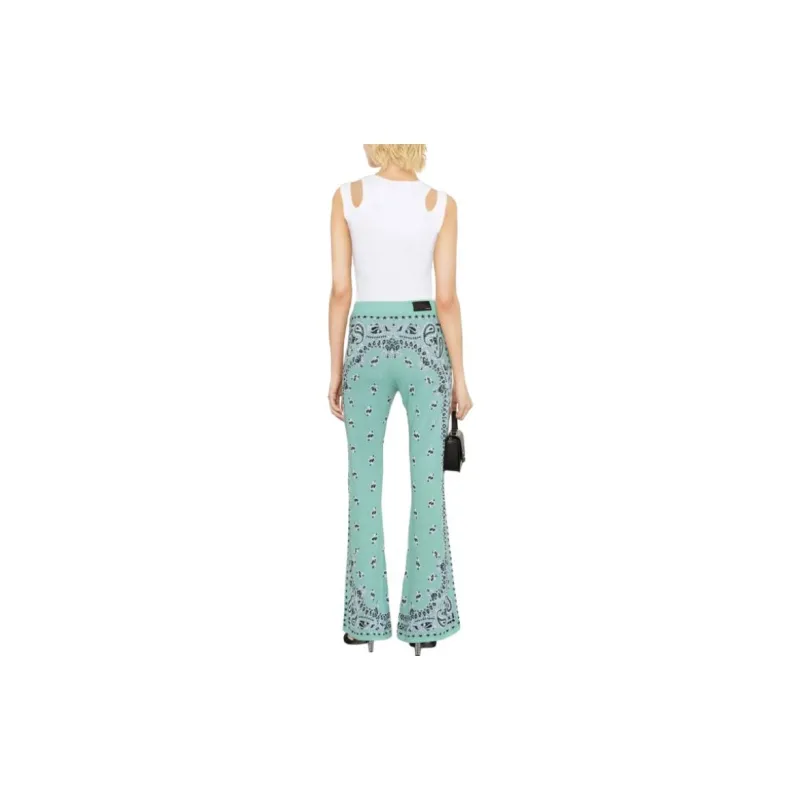 AMIRI Casual Pants Women's Green-2