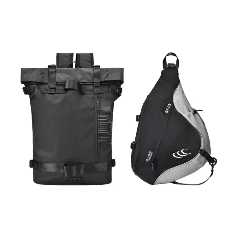 COEXISTENCE Polyester Basketball Backpack Large Size Unisex Dark Gray-10