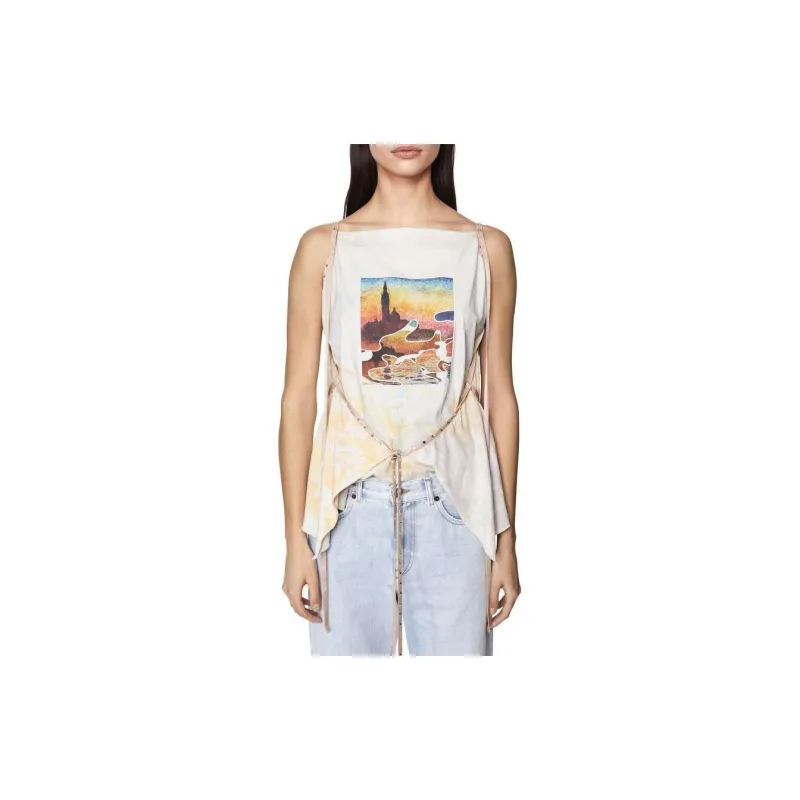 DIESEL T-Shirts Women's White-1