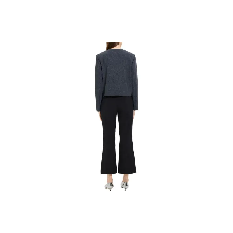 THEORY Knitwear Women's Charcoal Gray-2