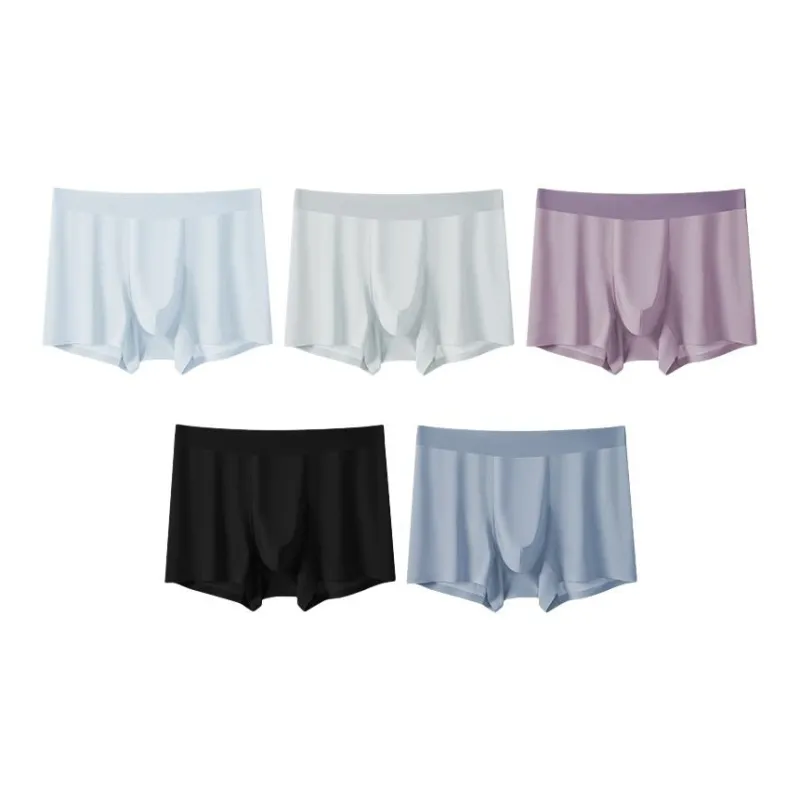 HUACHUJINYU Underpants Men's 5 Pack-2