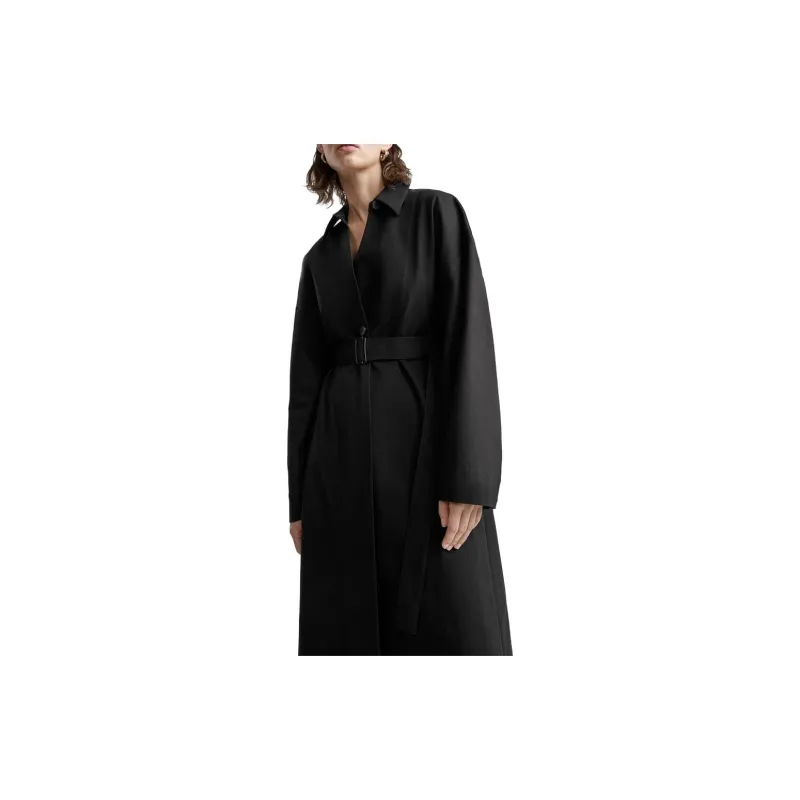 ZARA x Studio Nicholson FW23 Trench Coat Women's Black-4