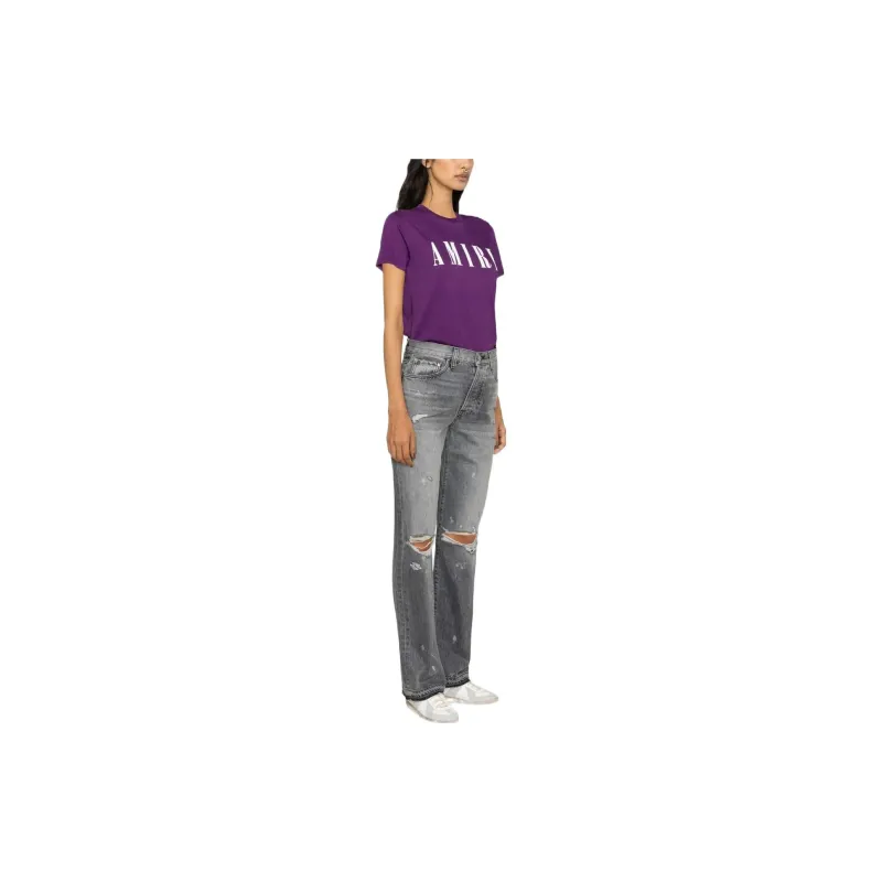 AMIRI T-Shirts Women's Purple-3