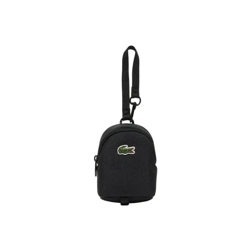 LACOSTE Polyester Coin Purse Regular Men's Black-0