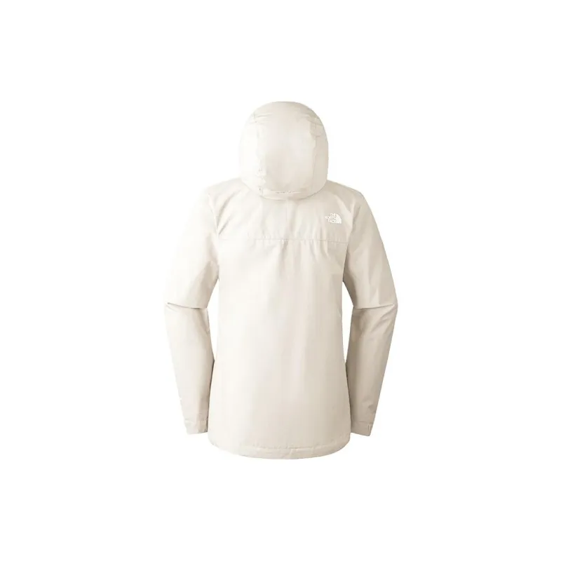 THE NORTH FACE City Outdoor Collection Waterproof And Windproof To Keep Warm Windbreaker Jacket Women's White-2
