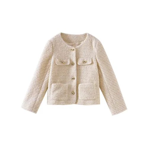 OUNIXUE Cropped Coats Women's