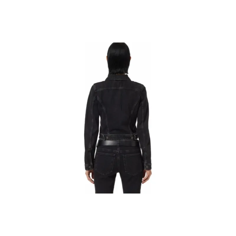 DIESEL De-Slimmy Cropped Denim Jacket-3