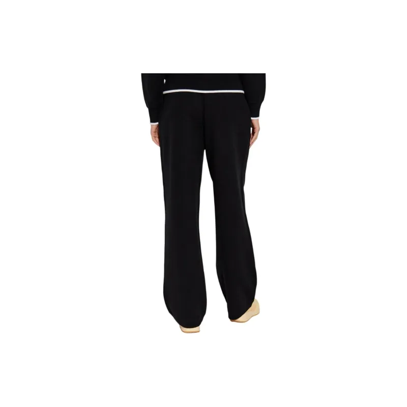 KENZO Logo Embroidered Wide Leg Trousers-2